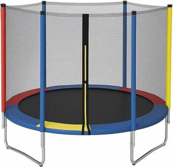 Imagem de Cama Elástica Pula Pula 1,8m Trampolim Infantil Fechamento Zíper C/Lona reforçada